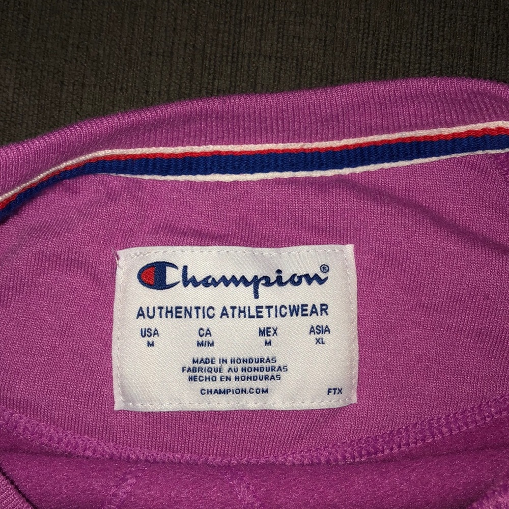 Women’s Champion Crewneck Pink Size M Medium - Picture 4 of 4
